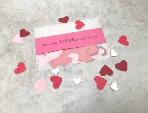Valentinstag Brief basteln