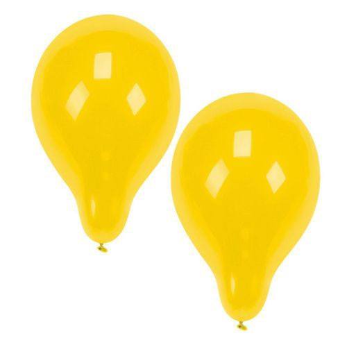 Luftballonset uni gelb