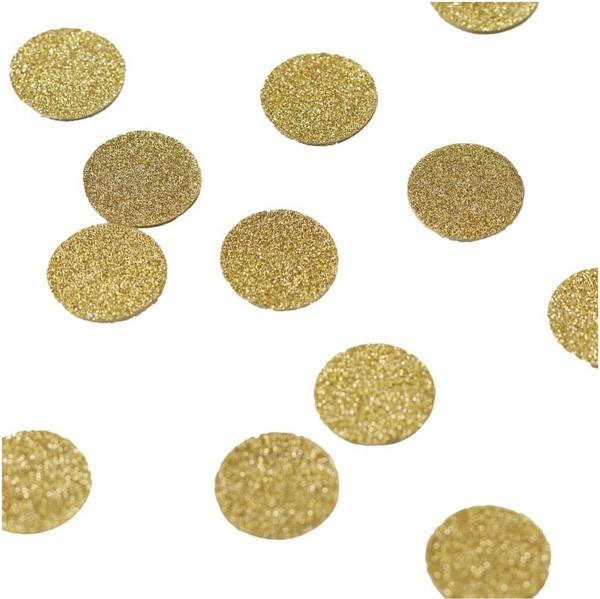 Pastel Perfection - Confetti gold
