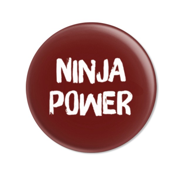 Ava & Yves Button Ninja Power